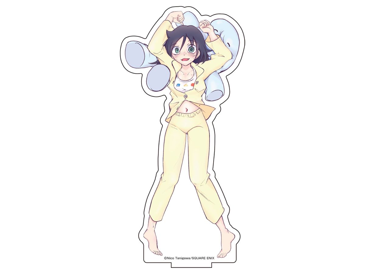 Wata Mote: Newly Drawn Big Acrylic Stand (Bed-sharing Ver.) 2 Tomoko Kuroki B