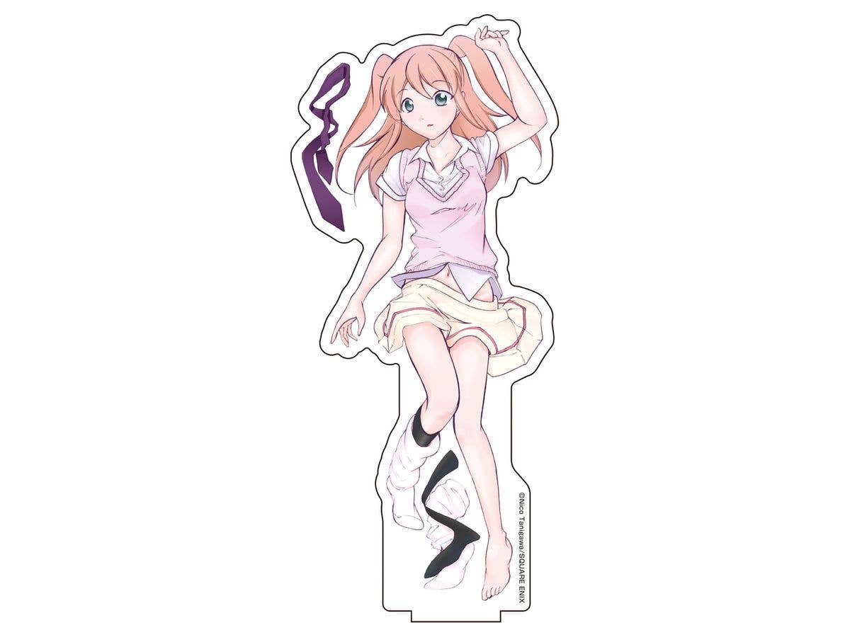 Wata Mote: Newly Drawn Big Acrylic Stand (Bed-sharing Ver.) 5 Hina Nemoto A