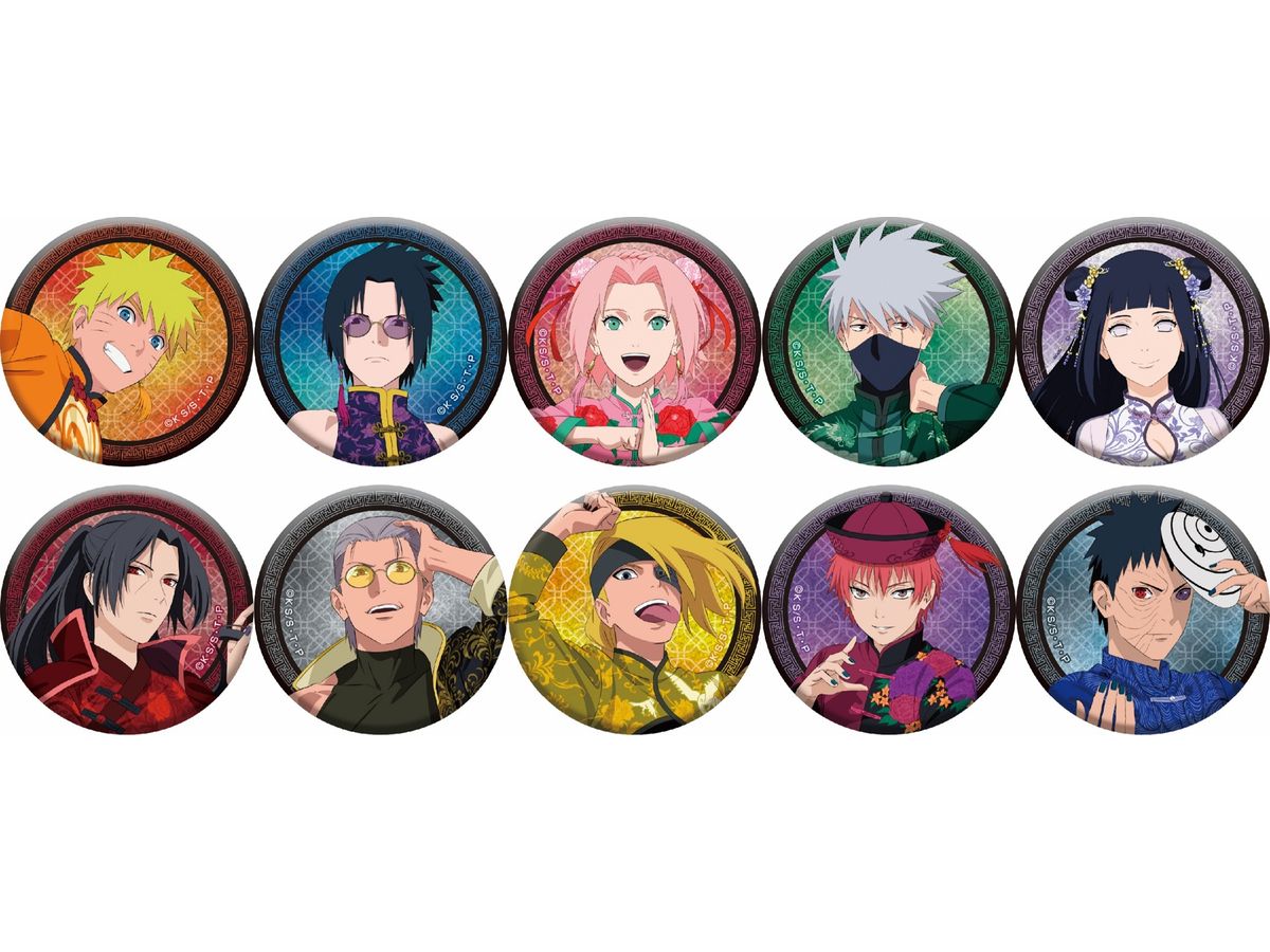 Naruto Shippuden: Can Badge Collection [China ver.] 1Box (10pcs)