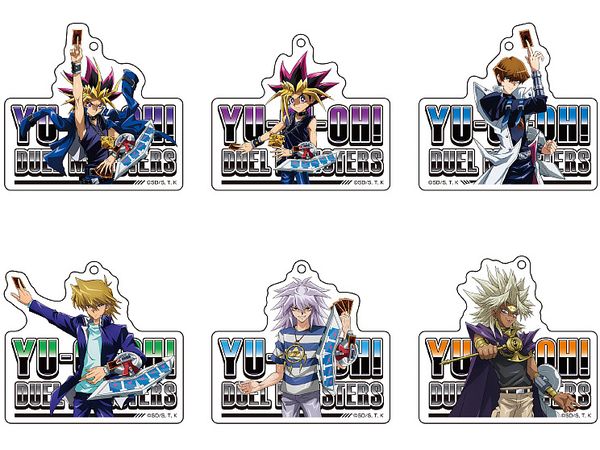 Yu-Gi-Oh Duel Monsters: Newly Drawn Acrylic Keychain Collection 1Box 6pcs