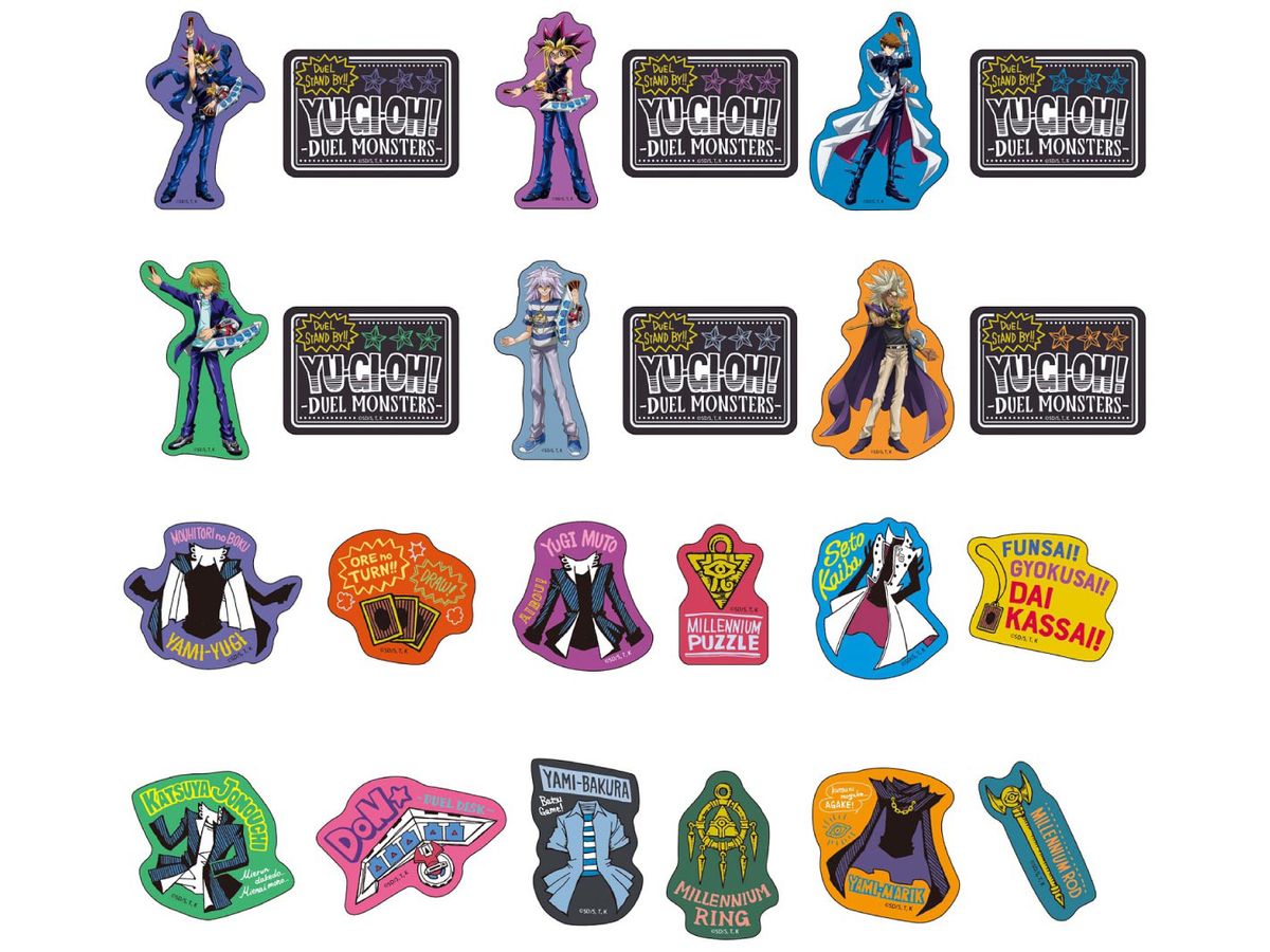 Yu-Gi-Oh Duel Monsters: Sticker Collection 1Box 12pcs