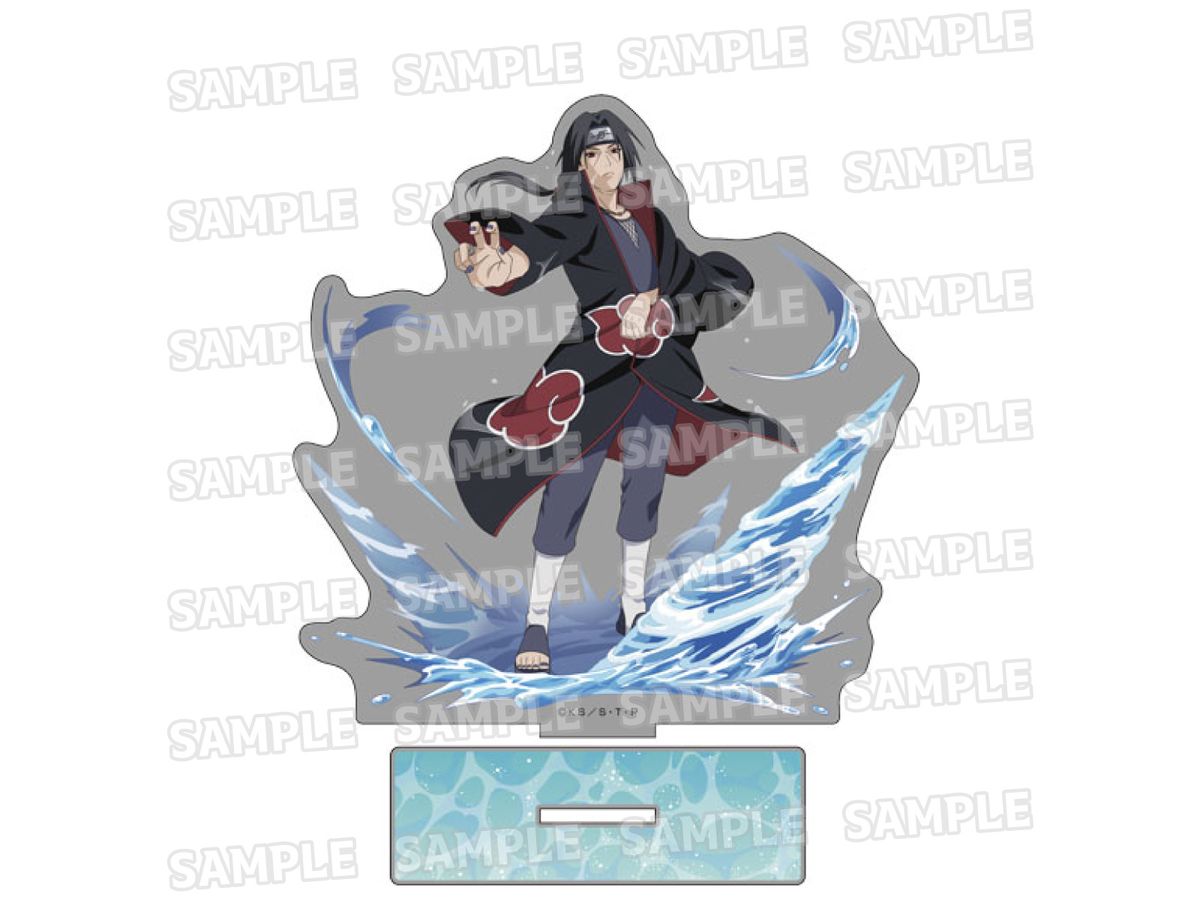 Tv Anime Naruto Shippuden: Original Big Acrylic Stand [Training Ver.] 5 Itachi Uchiha