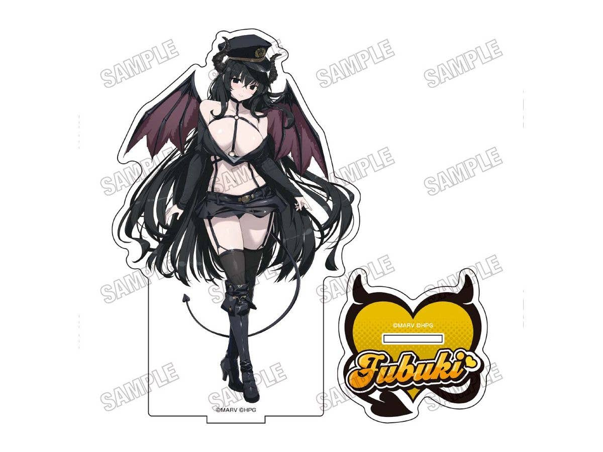 Senran Kagura: Original Big Acrylic Stand Devil Police Ver. 2. Yukifuki