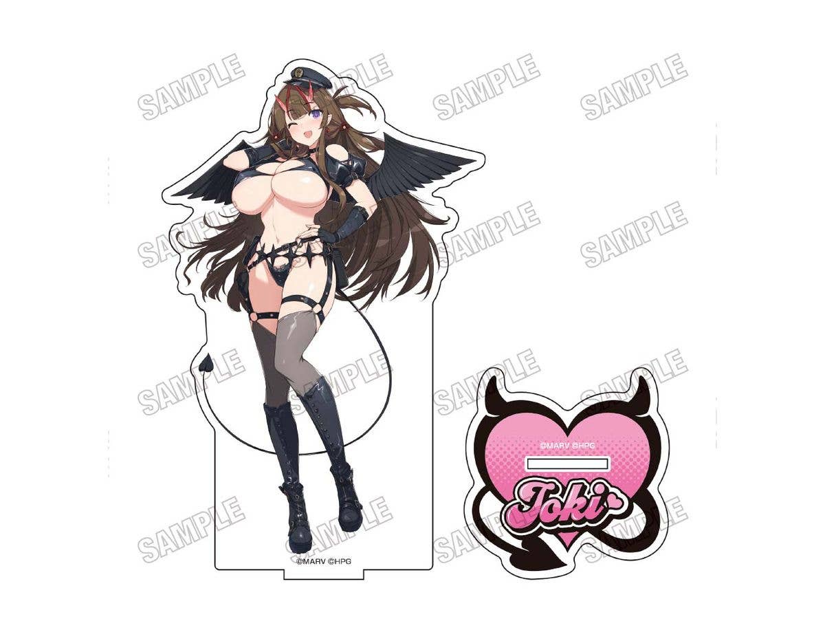 Senran Kagura: Original Big Acrylic Stand Devil Police Ver. 3. Toki