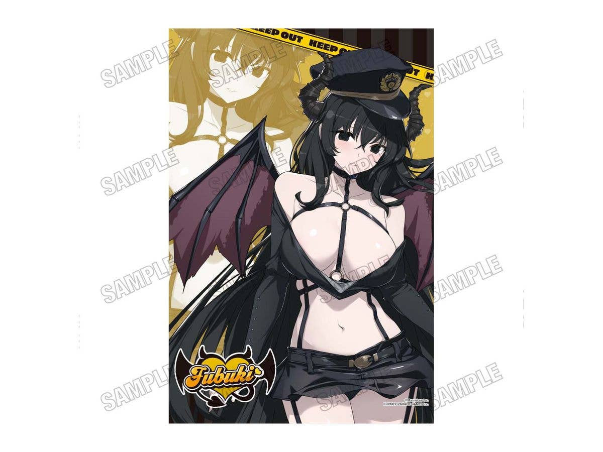 Senran Kagura: Original B2 Tapestry Devil Police Ver. 2. Yukifuki