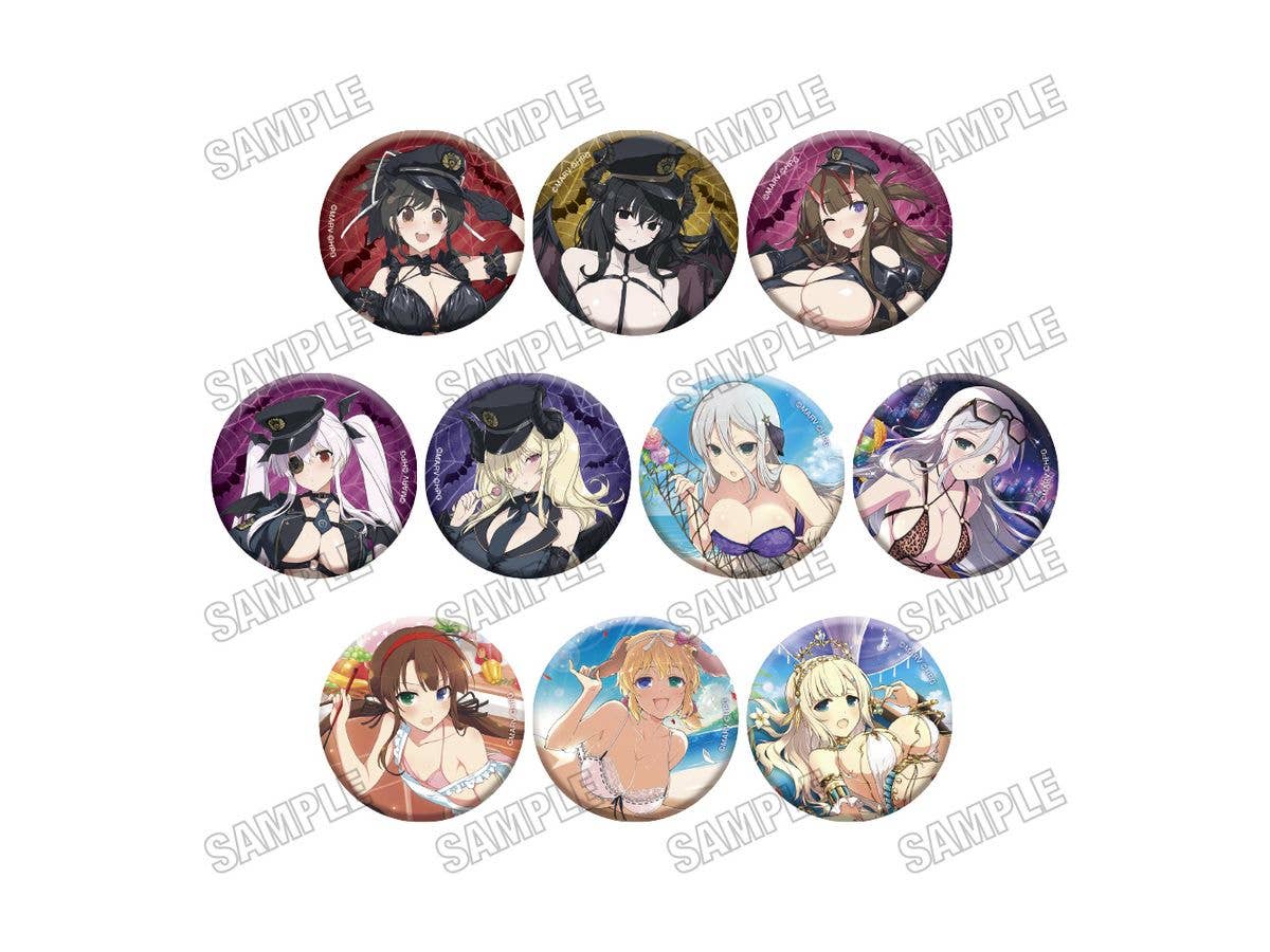 Senran Kagura: Can Badge Collection 1Box 10Pcs