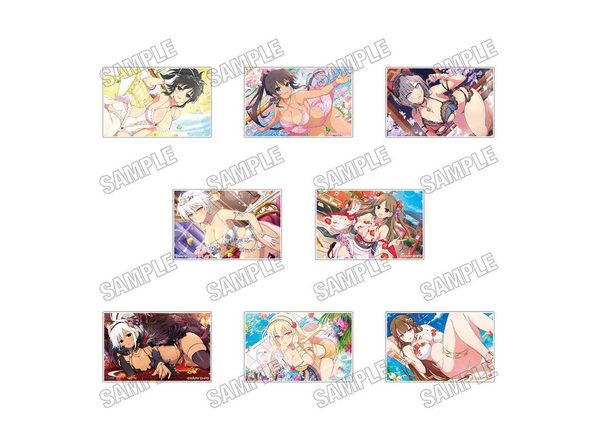 Senran Kagura: Acrylic Block Collection 1Box 8 Pieces