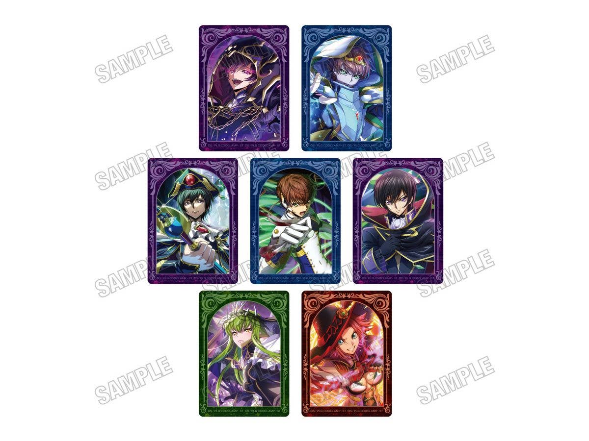 Code Geass: Lelouch Of The Rebellion Lost Stories: Clear Card Collection 1 Box 7Pcs