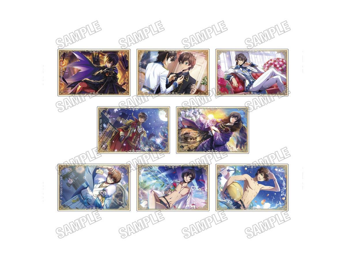 Code Geass: Lelouch Of The Rebellion Lost Stories: Acrylic Block Collection: 1Box (8pcs)