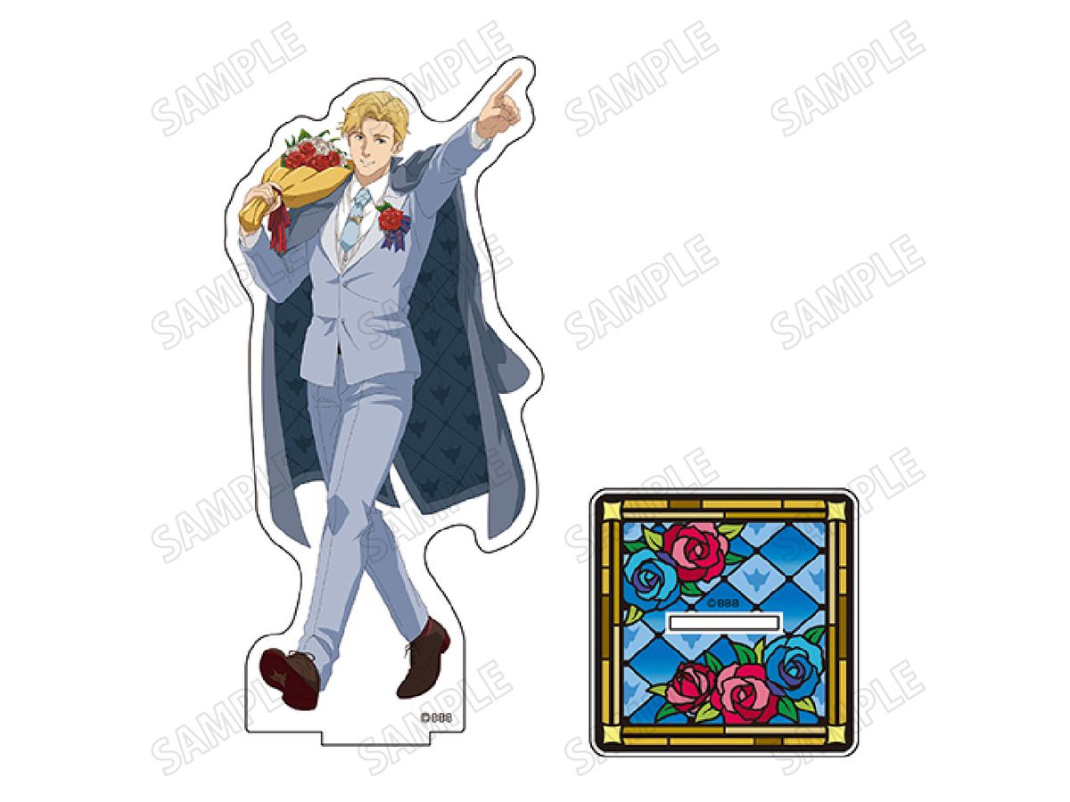 Tv Anime Bang Brave Bang Bravern: Newly Drawn Big Acrylic Stand Flower Ver. 2. Lewis Smith