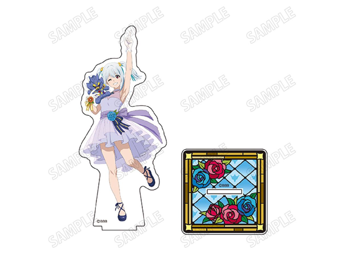 Tv Anime Bang Brave Bang Bravern: Newly Drawn Big Acrylic Stand Flower Ver. 3. Lulu