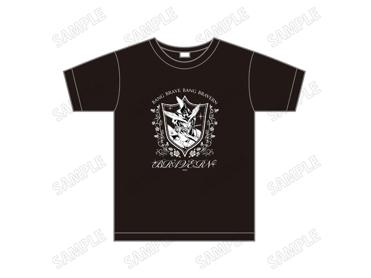 Tv Anime Bang Brave Bang Bravern: Newly Drawn Bravern T-Shirt Flower Ver.