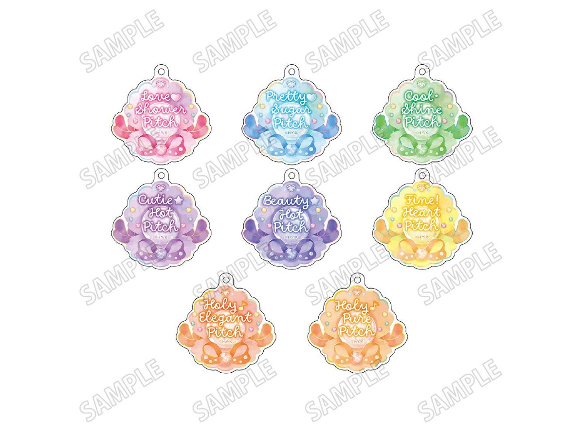 Mermaid Melody Pichi Pichi Pitch: Acrylic Charm Collection [Vol.2] 1Box 8Pcs