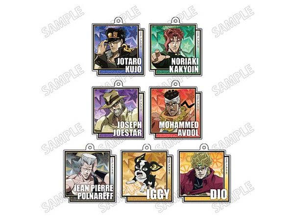 Anime JoJo's Bizarre Adventure: Stardust Crusaders: Original Illustration Acrylic Keychain Collection (JF25) 1 Box of 7pcs