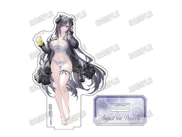 Azur Lane: Newly Illustrated BIG Acrylic Stand - After Bath Ver. 5. August von Parsewall