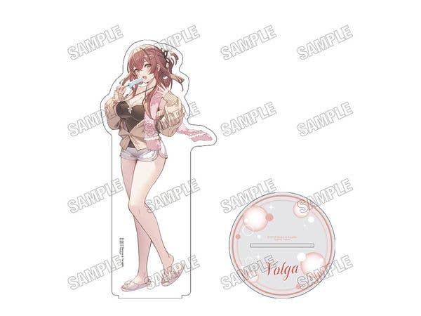 Azur Lane: Newly Illustrated BIG Acrylic Stand LL - After Bath Ver. 4. Volga