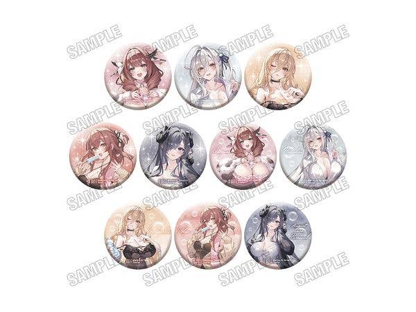 Azur Lane: Original Illustration Can Badge Collection - After Bath Ver. 1 Box (10 pieces)