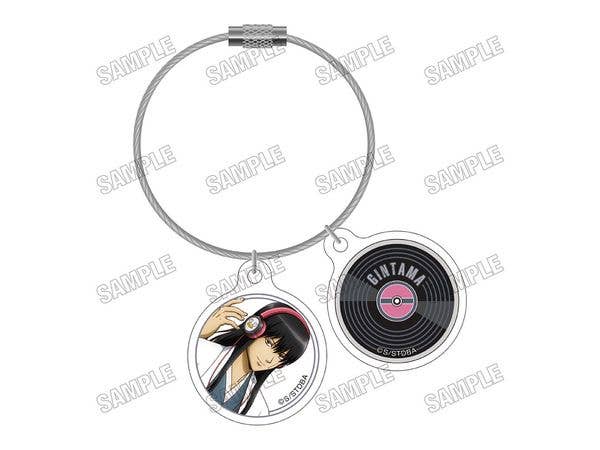 Anime Gintama: Wire Acrylic Keychain [MUSIC ver.] 4. Katsura Kotaro
