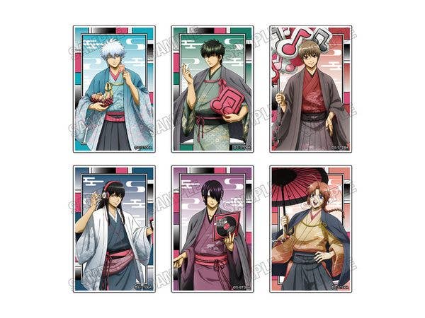Anime Gintama: Acrylic Block Collection [MUSIC ver.] 1 Box (6 pieces)