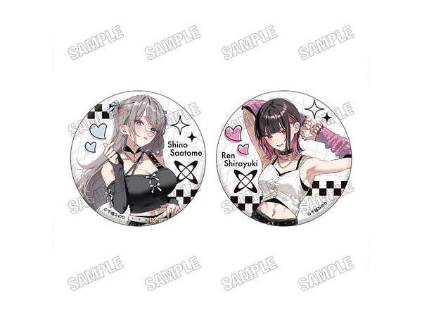 Minori Chigusa: Original Illustration Can Badge Set [Y2K ver.]