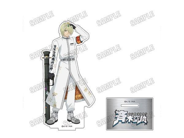 Anime The Disastrous Life of Saiki K.: Newly Illustrated BIG Acrylic Stand [Special Attack Uniform ver.] 6. Saiki Kusuke