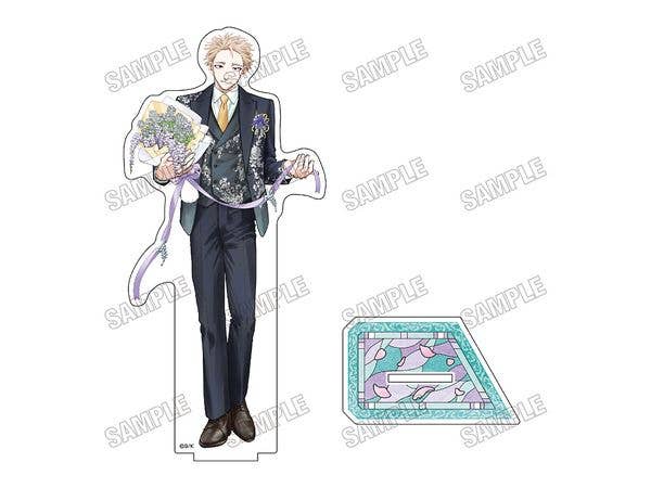 Fragrant Flowers Bloom with Dignity: Original Illustration BIG Acrylic Stand 1. Rintaro Tsumugi