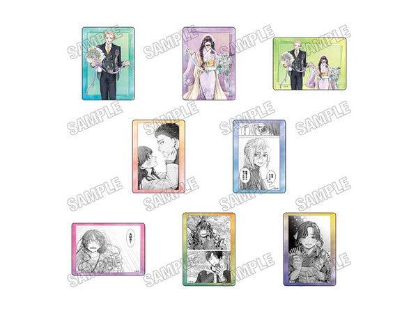 Fragrant Flowers Bloom with Dignity: Clear Card Collection 1 Box (8 pieces)