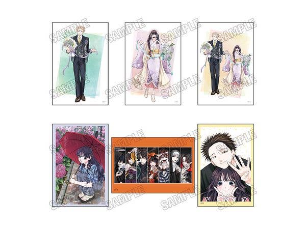Fragrant Flowers Bloom with Dignity: Illustration Card Set