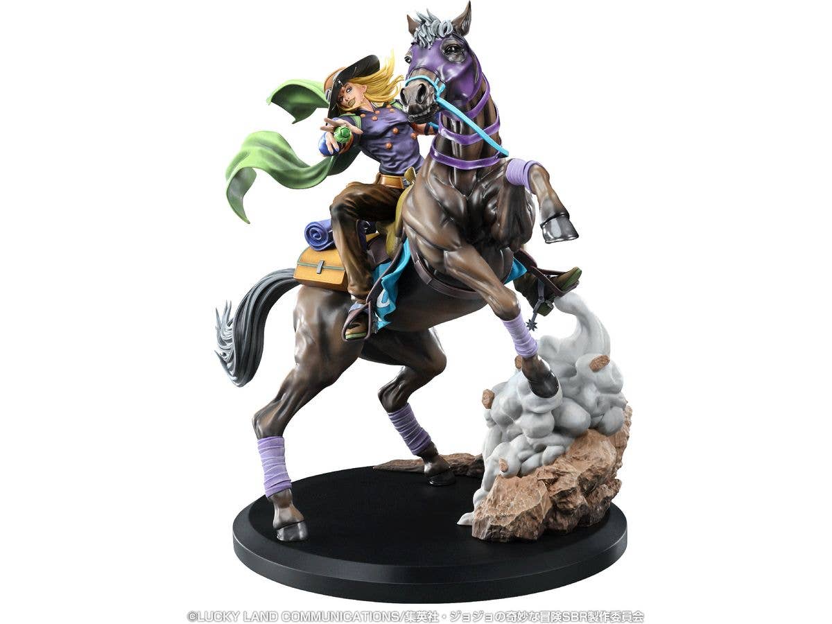 Super Figure Art Collection Gyro Zeppeli & Valkyrie (STEEL BALL RUN JoJo's Bizarre Adventure) (Reissue)