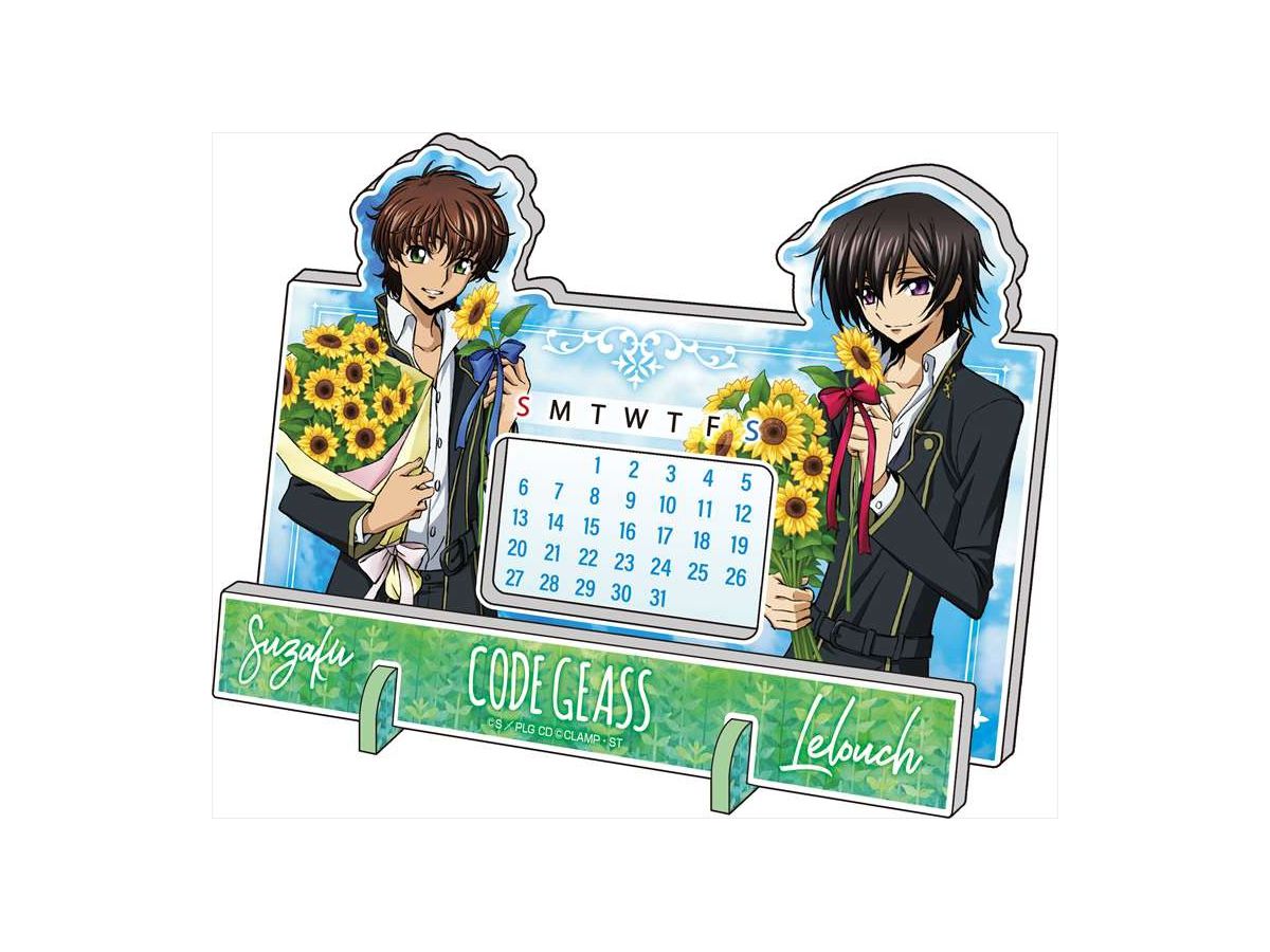 Code Geass: Lelouch Of The Rebellion: Acrylic Perennial Calendar