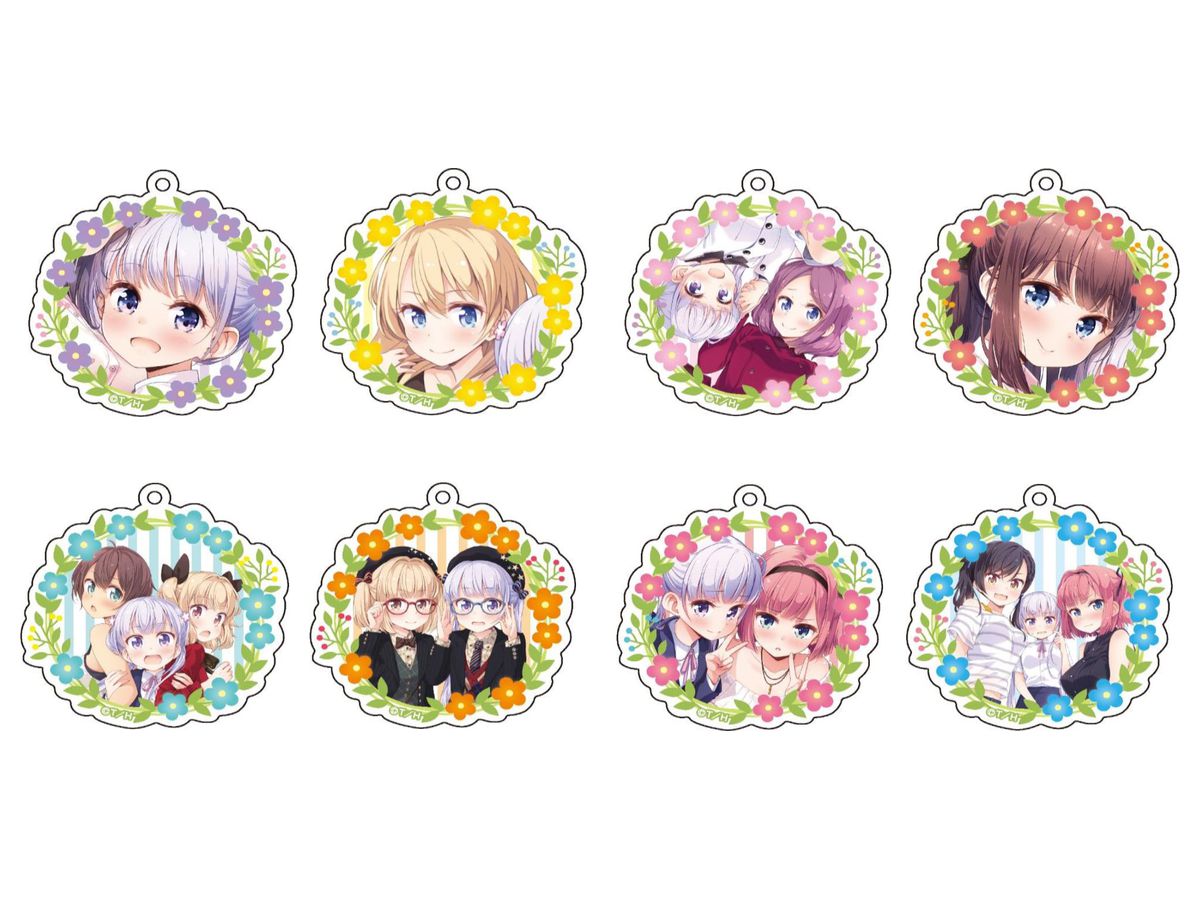 New Game !: Acrylic Keychain Collection: 1Box (8pcs)
