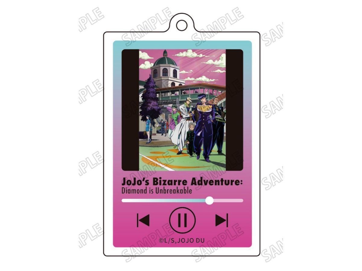 Anime JoJo's Bizarre Adventure Diamonds Are Unbreakable: Acrylic Keychain (RE) 2