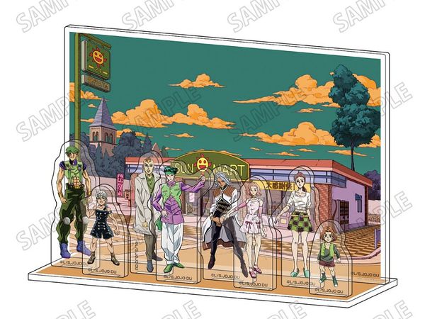 Anime JoJo's Bizarre Adventure Diamonds Are Unbreakable: Acrylic Diorama (RE) 3