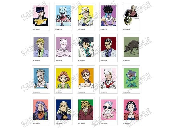 Anime Jojo's Bizarre Adventure Diamond Is Unbreakable: Mini Photo Card Collection (Re) Vol.1 1Box 20Cs