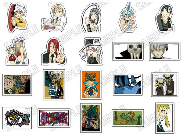 Soul Eater: Sticker Collection 1Box 10Pcs
