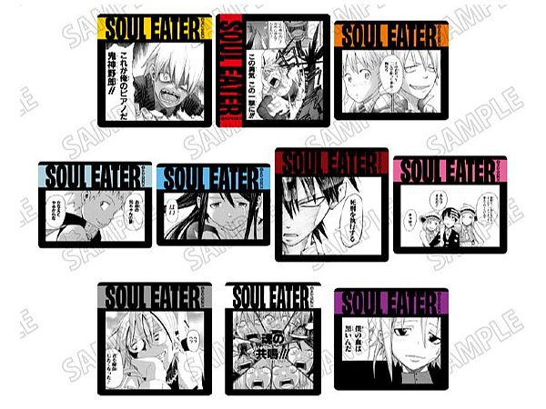 Soul Eater: Acrylic Badge Collection 1Box 10Pcs