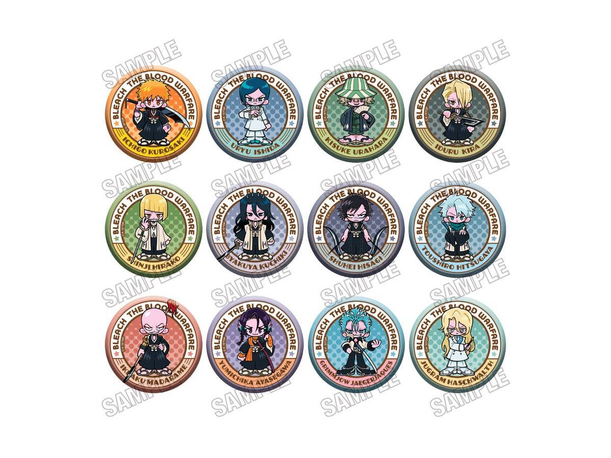 Bleach Thousand-Year Blood War: Badge Collection 1Box 12pcs