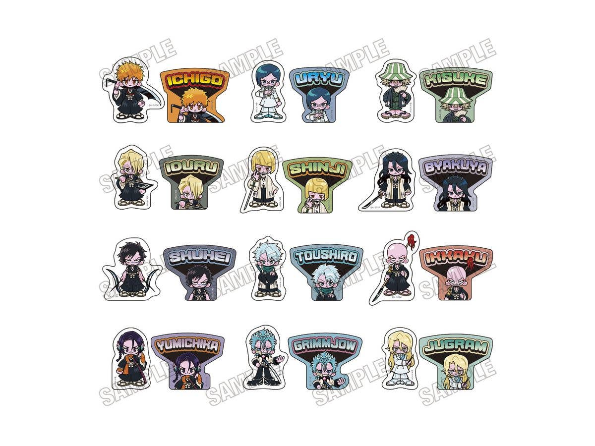 Tv Anime Bleach Thousand-Year Blood War Arc: Sticker Collection 1Box 12pcs