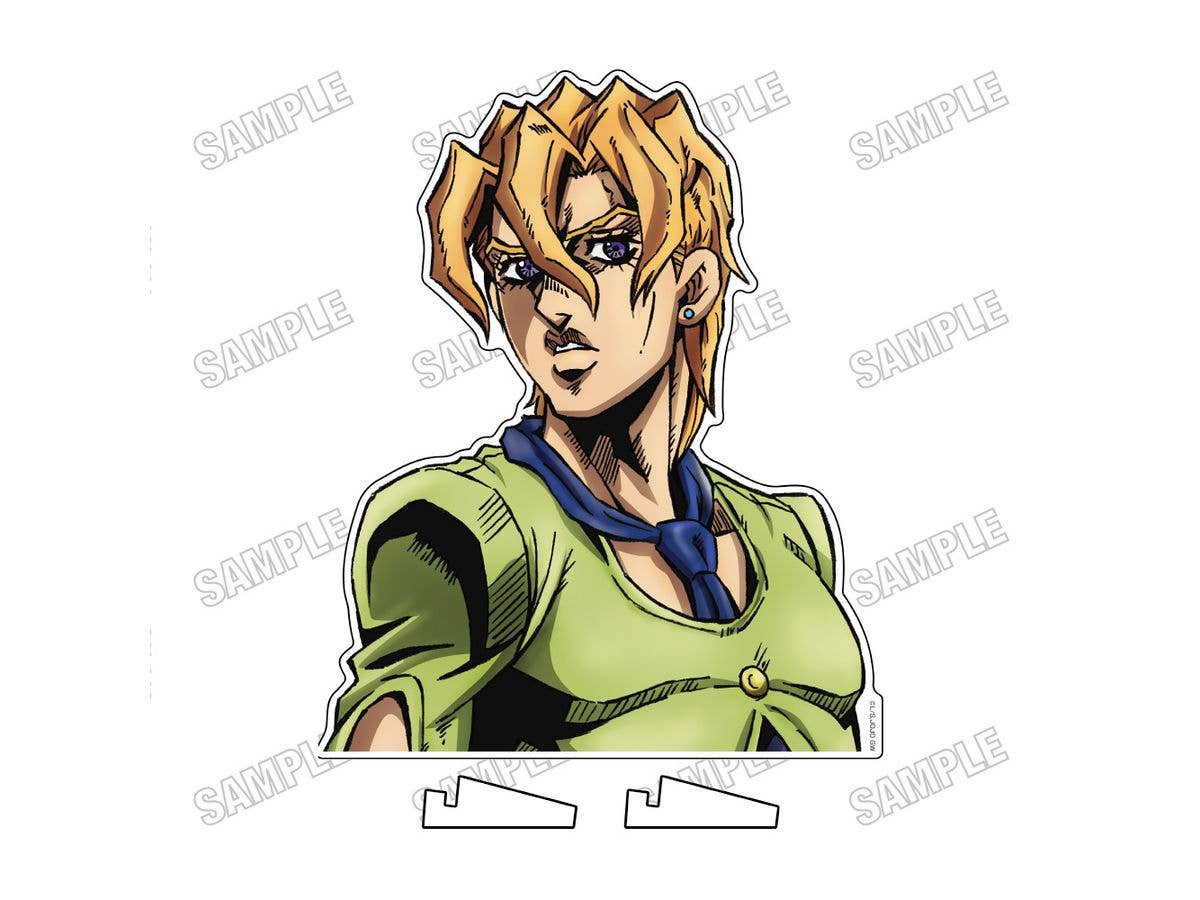 Anime Jojo's Bizarre Adventure: Golden Wind: Bust-Up Acrylic Stand [Re] 6 Panna Cotta Fugo