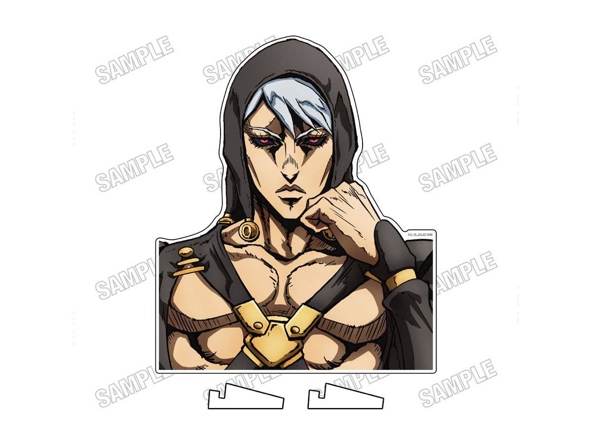 Anime Jojo's Bizarre Adventure: Golden Wind: Bust-Up Acrylic Stand [Re] 8 Risotto Nero