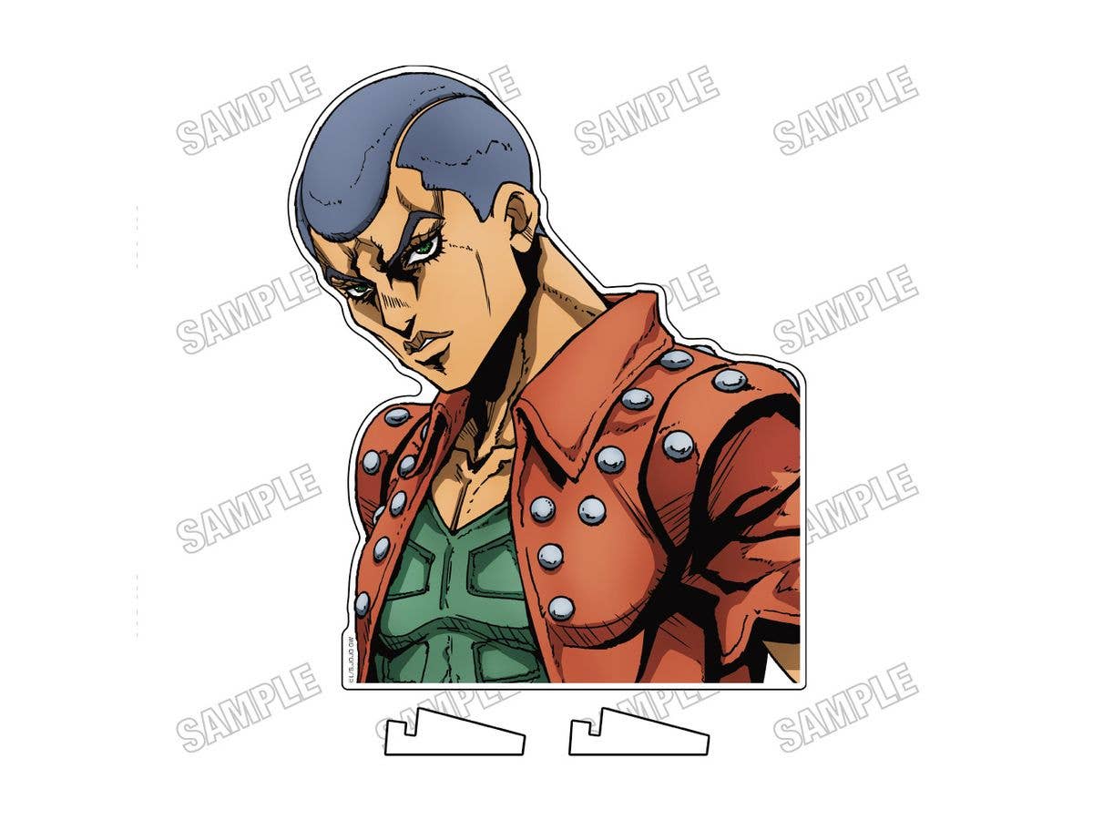 Anime Jojo's Bizarre Adventure: Golden Wind: Bust-Up Acrylic Stand [Re] 9 Formaggio