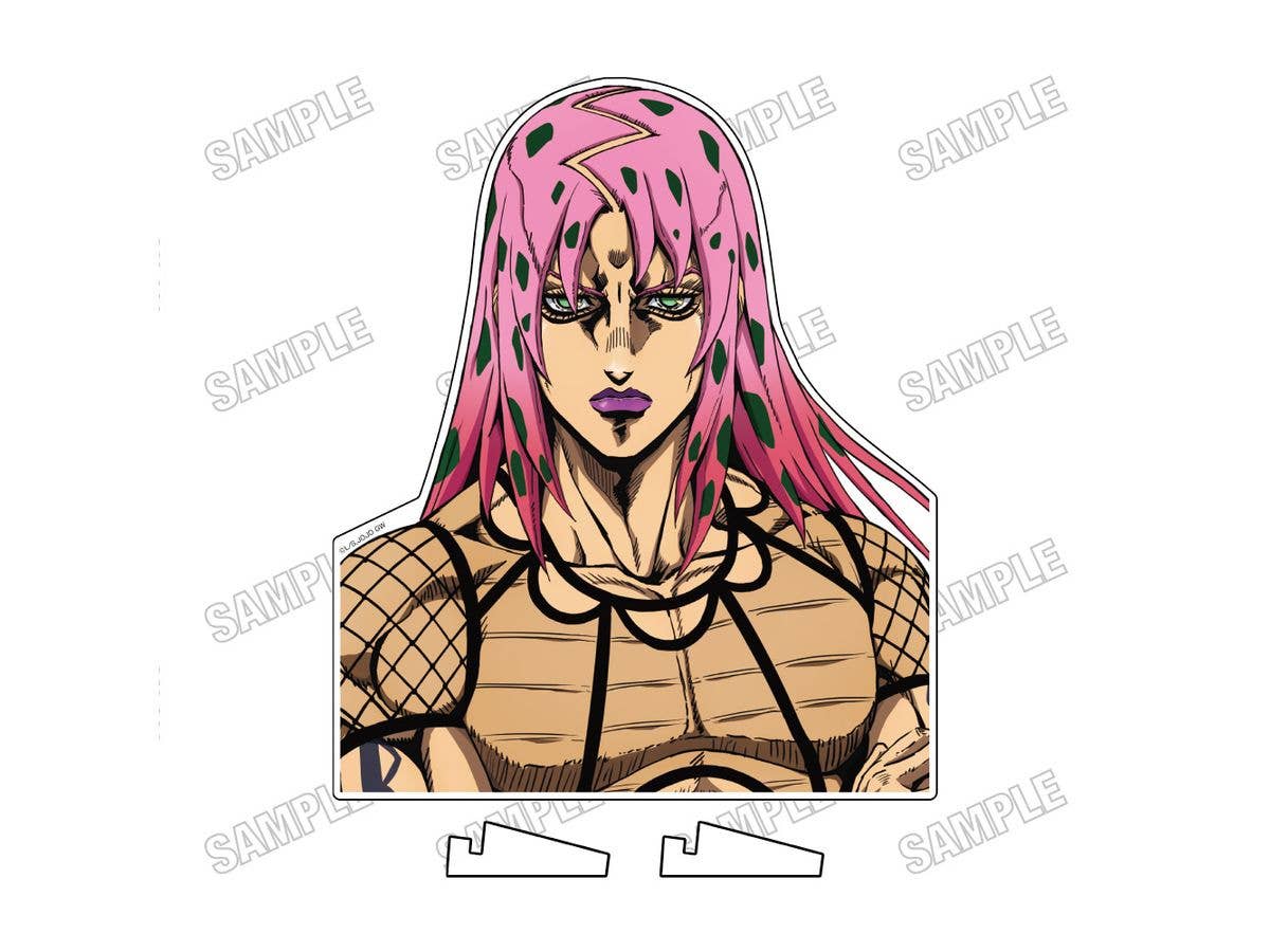 Anime Jojo's Bizarre Adventure: Golden Wind: Bust-Up Acrylic Stand [Re] 17 Diavolo