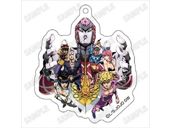 Anime Jojo's Bizarre Adventure: Golden Wind: Acrylic Keychain [Re] A