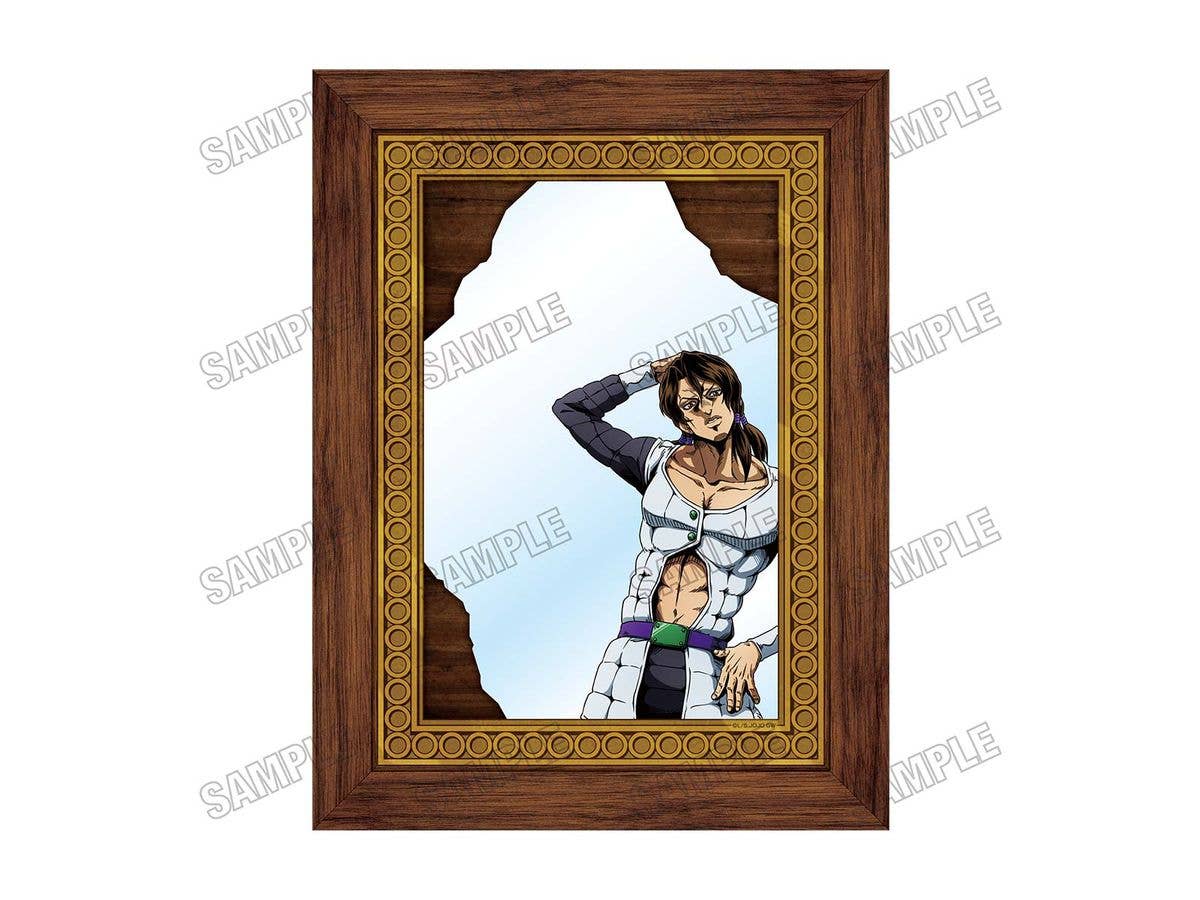 Anime Jojo's Bizarre Adventure Golden Wind: Illuso's Pub Mirror [Re]