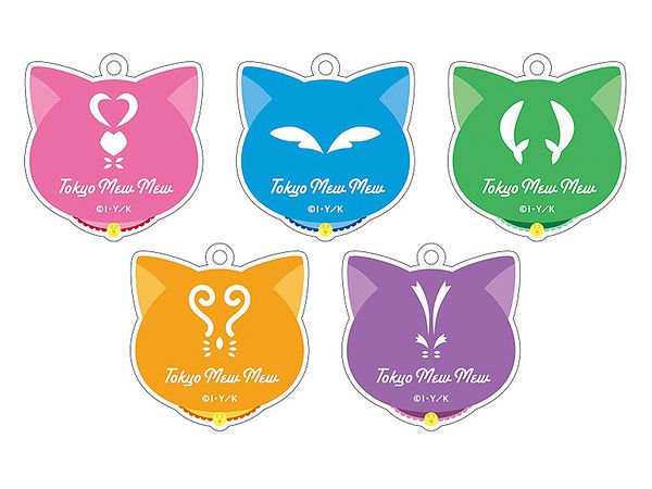 Tokyo Mew Mew: Acrylic Charm Collection 1Box 5pcs