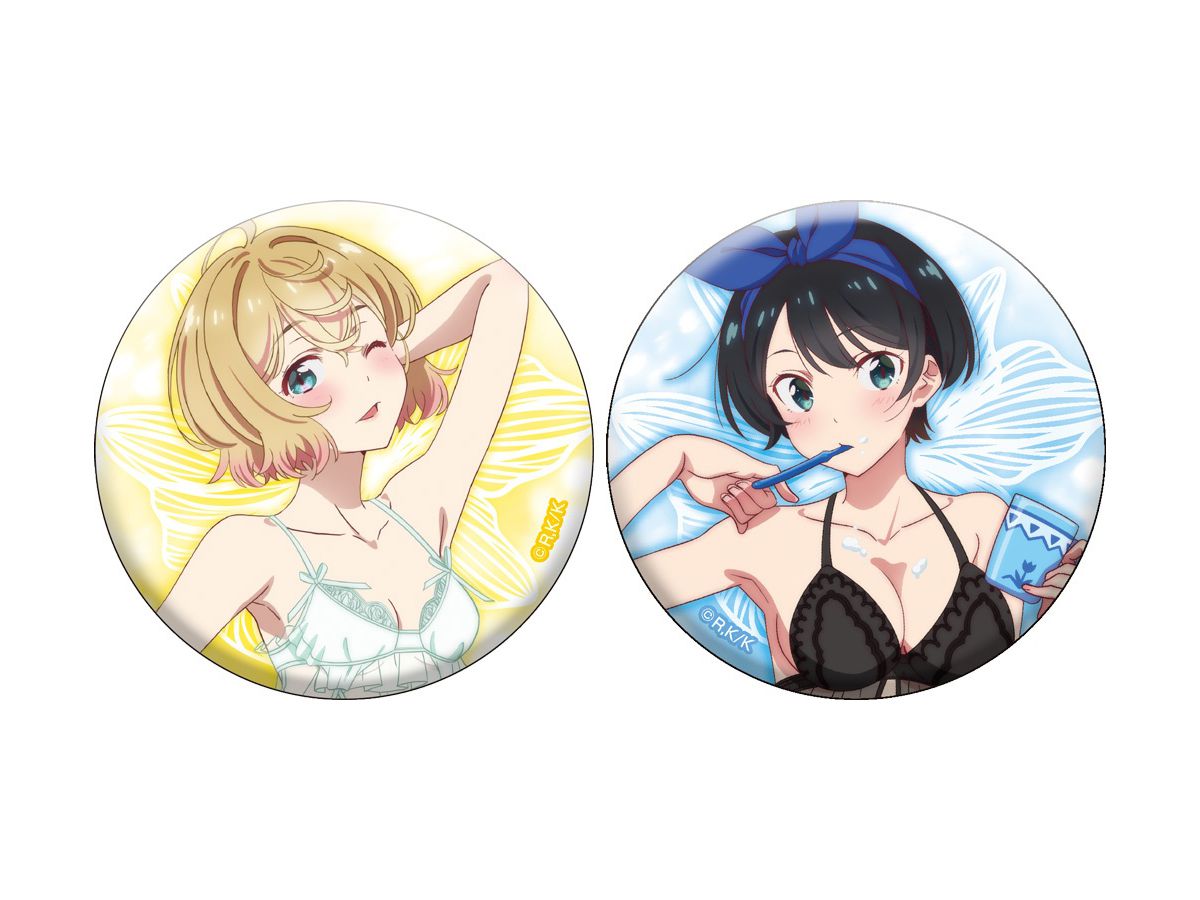 Rent-A-Girlfriend: Newly Drawn Can Badge Set B