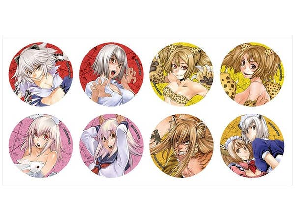 Killing Bites: Blind Can Badge 1Box 8pcs