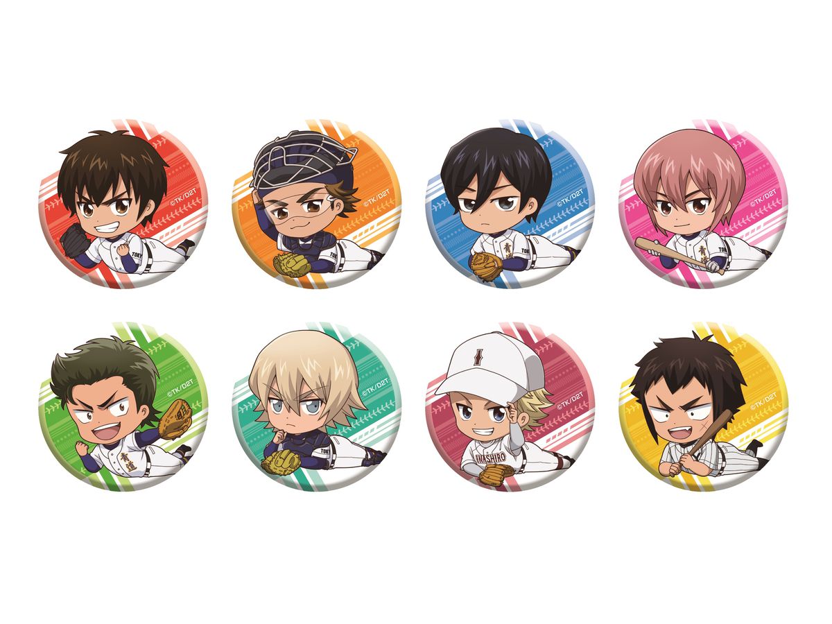 TV Anime Ace of Diamond Act II: Gororin Can Badge Collection 1Box 8pcs