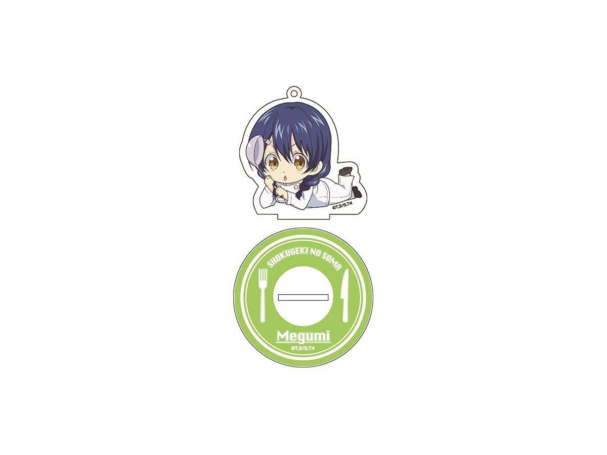 Food Wars! Shokugeki no Soma: The Fourth Plate: Gororin Acrylic Keychain 3 Megumi Tadokoro