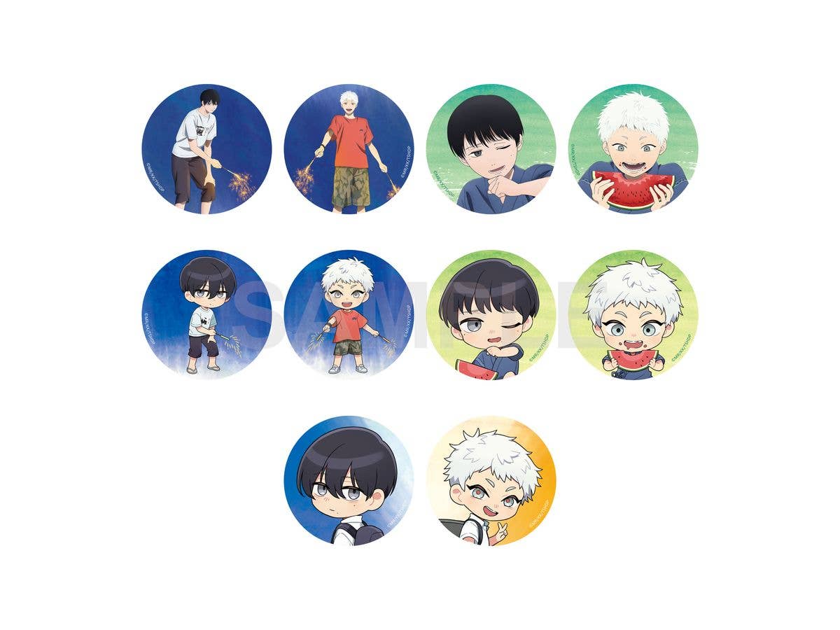 The Summer Hikaru Died: Trading Badges Summer Day Series 1 Box 10Pcs